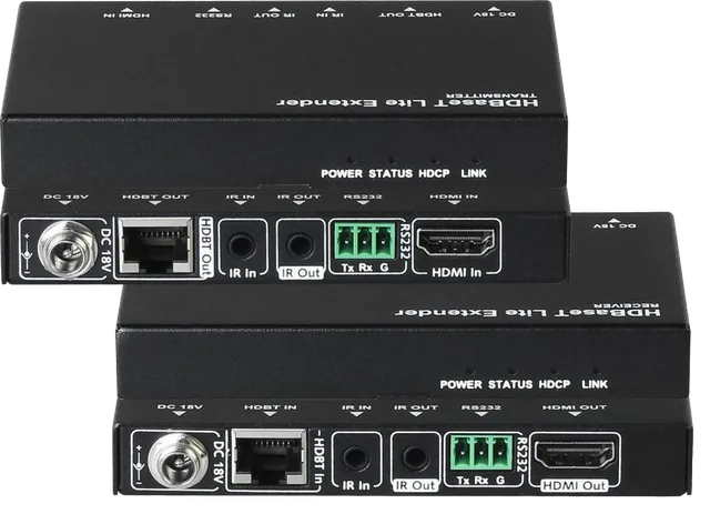 4K30 444 40m 1080P 70m HDBaseT Extender with PoC