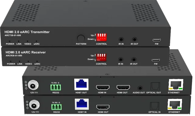 4K60444 HDR and eARC HDBT 3.0 Extender