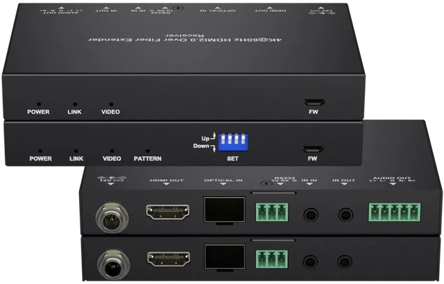 4K 4:4:4 300m/10km Fiber HDMI Extender