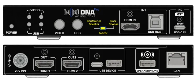 MS 22 Dual-Screen Conference Dock
