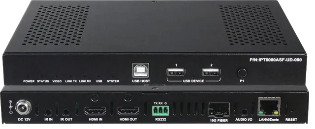 4K60 444 SDVoE AVoIP Transceiver Fiber
