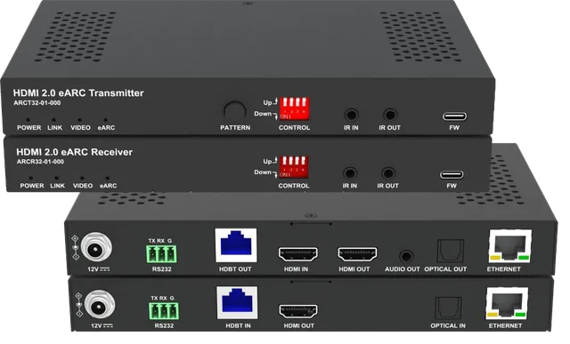4K60444 HDR and eARC HDBT 3.0 Extender