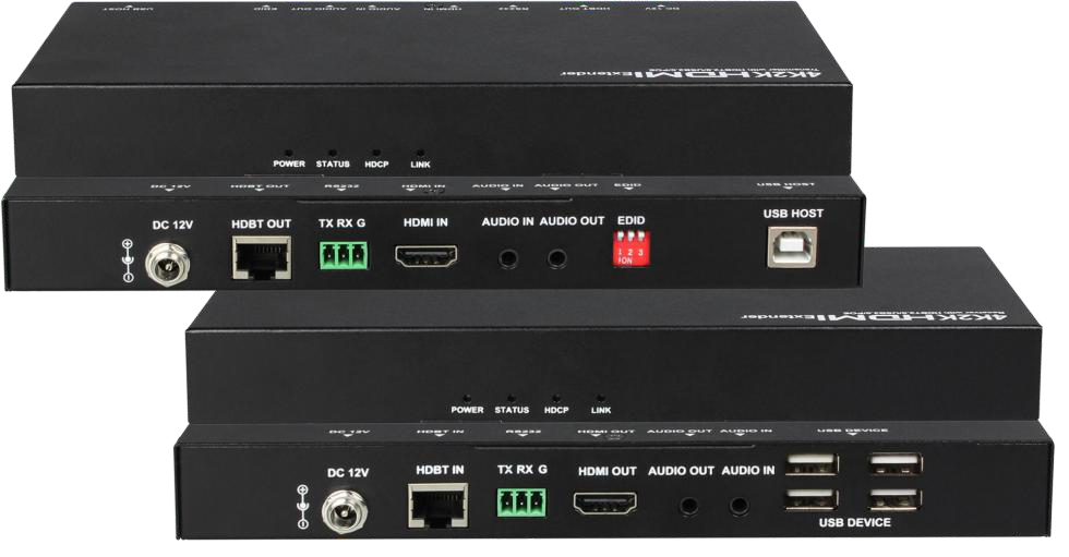 4K30 444 /4K60 420 HDBaseT KVM Extender with PoH