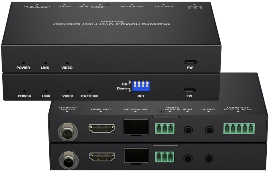 4K 4:4:4 300m/10km Fiber HDMI Extender
