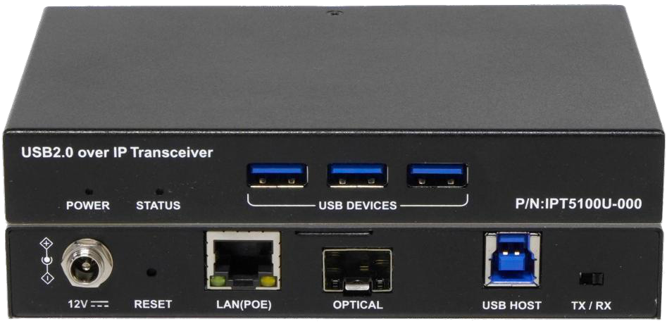 USB 2.0 over IP Transceiver