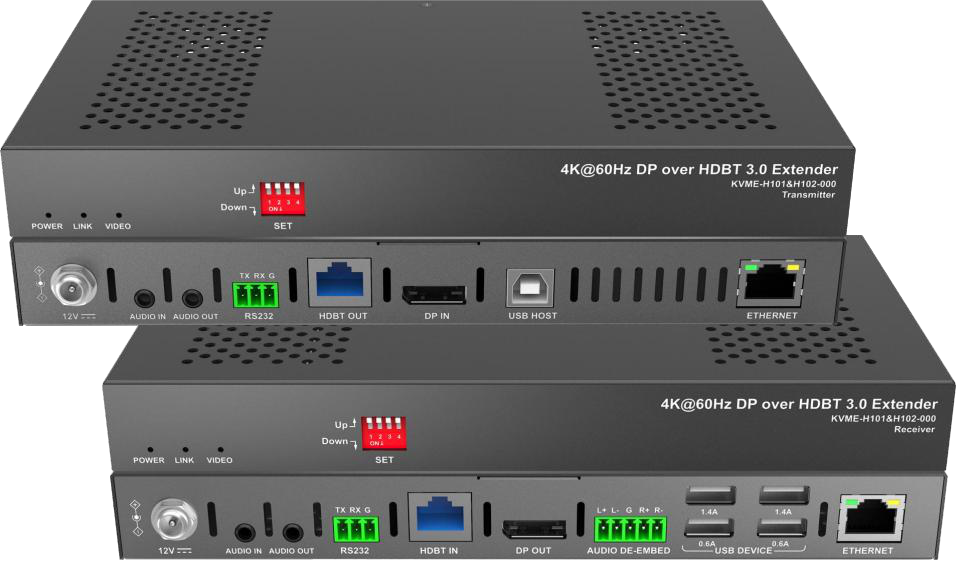 4K60444 DisplayPort KVM Extender