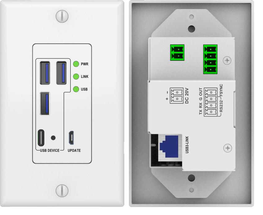 100m USB3.2 WP Device Side Using Valens Chip