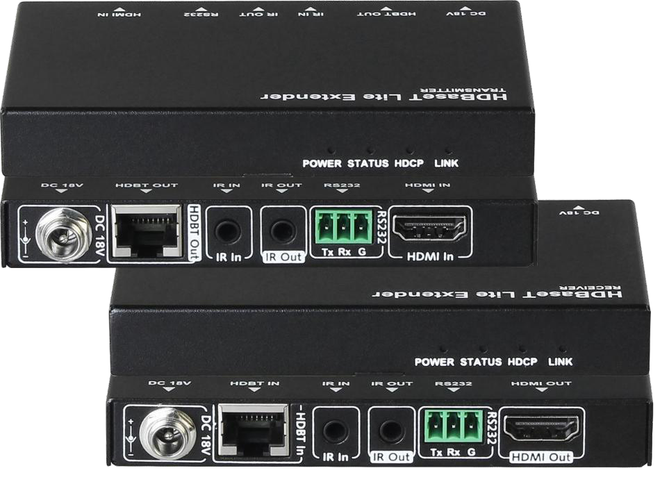 4K30 444 40m 1080P 70m HDBaseT Extender with PoC