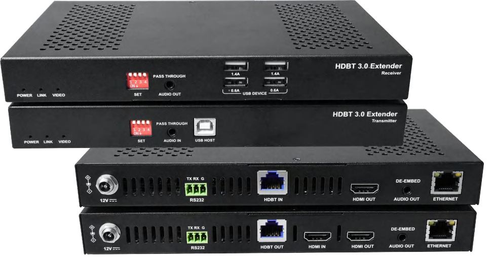 4K60444 HDMI KVM Extender