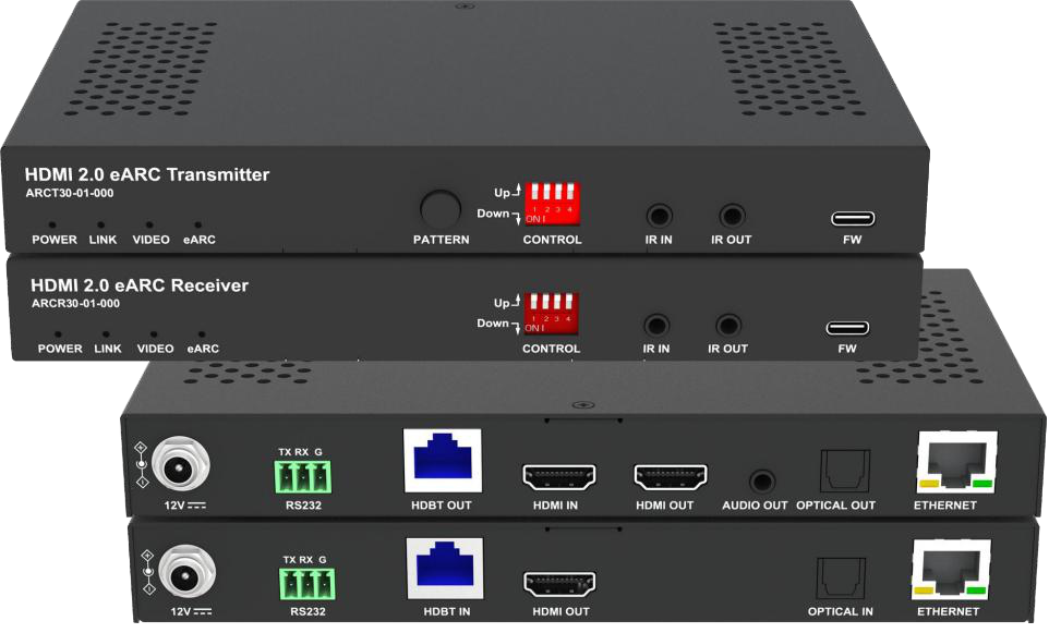 4K60444 HDR and eARC HDBT 3.0 Extender