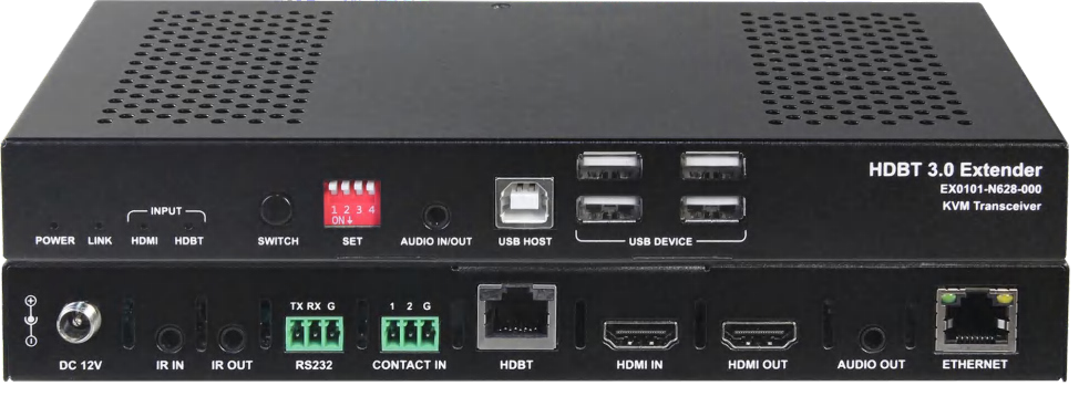4K60444 HDMI KVM Transceiver