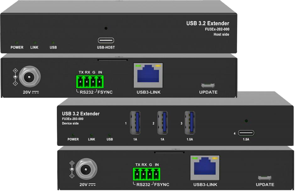 100m USB3.2 Extender Using Valens Chip