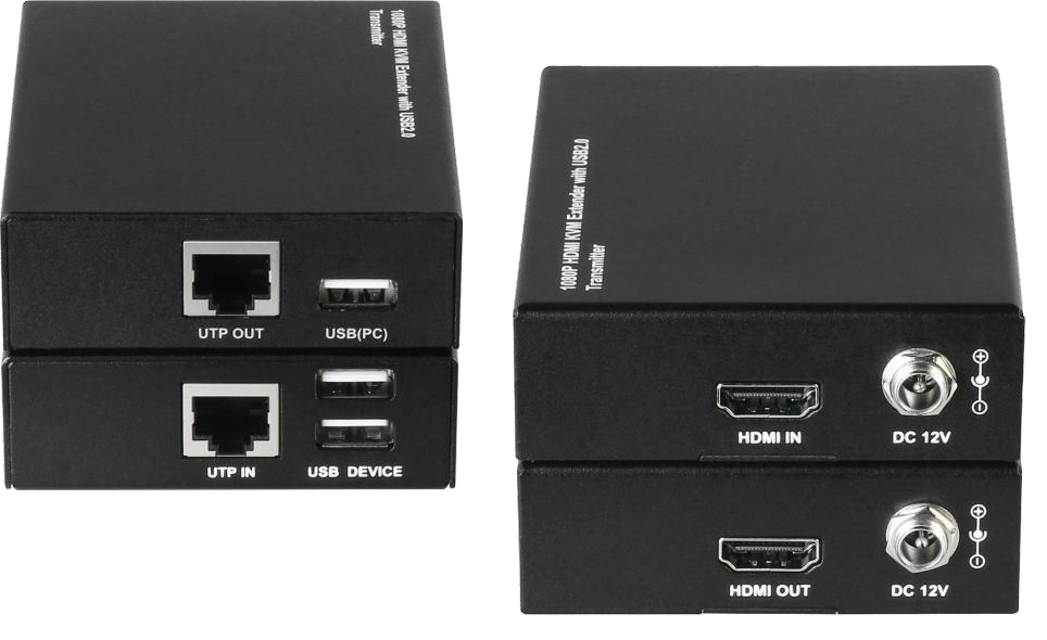 1080P 80m HDMI KVM Extender with USB2.0