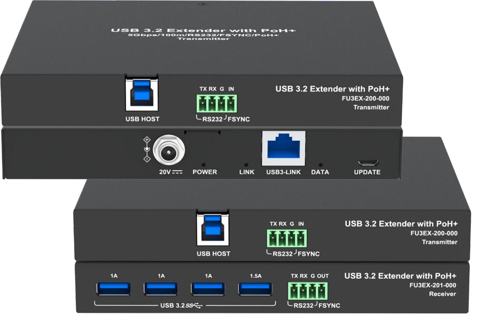 100m USB3.2 Extender Using Valens Chip