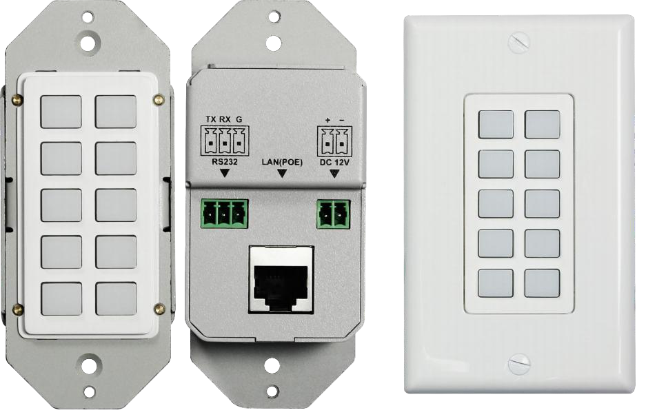 10-button IP Enabled Keypad Controller